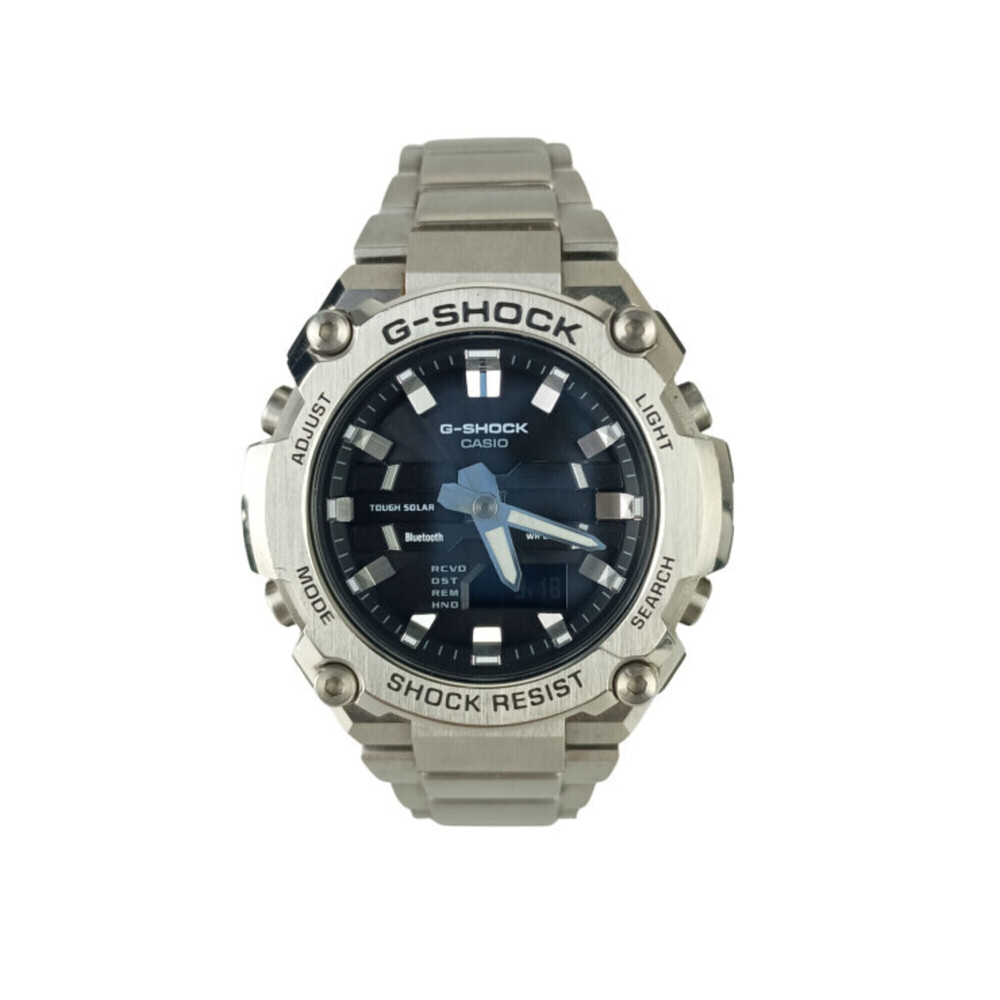 CASIO G-SHOCK G-STEEL GST-B600 Series GST-B600D-1AJF Black Silver Stainless S...